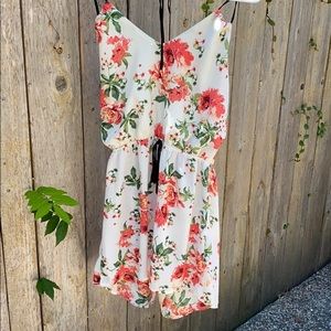 Adorable floral romper